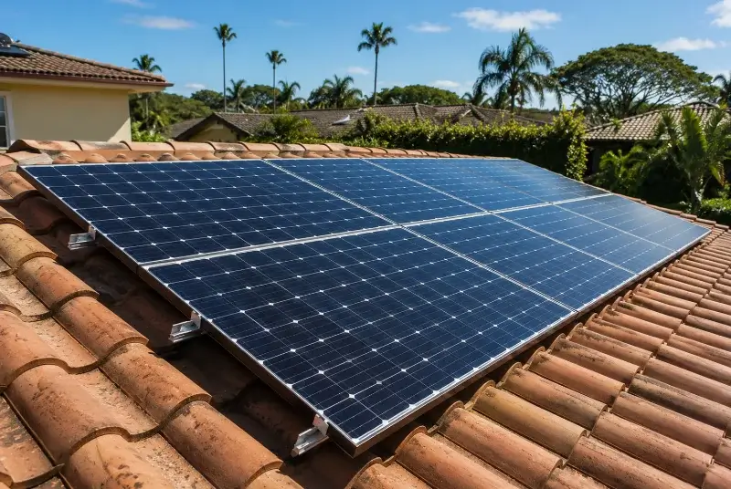 Installation de panneaux solaires à Parnay